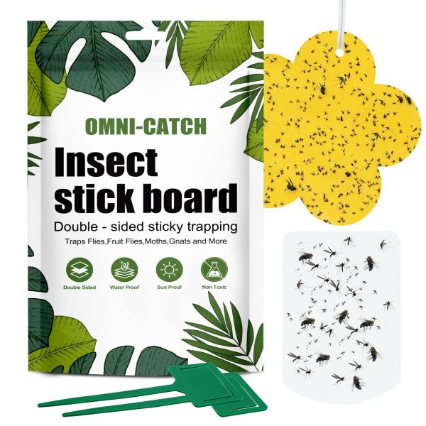 New Designing Practical Powerful Double-Sided Fly Glue Sticky Trap Fly Mosquito Killer Trap for Outdoor