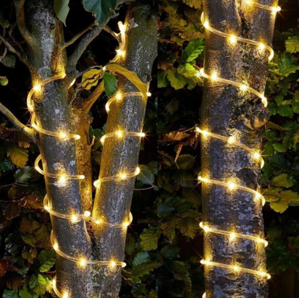 Outdoor IP65 Waterproof LED Light Copper Wire Tube Solar Atmosphere Decorative Lighting for Garden Courtyard Decorations - Image 4