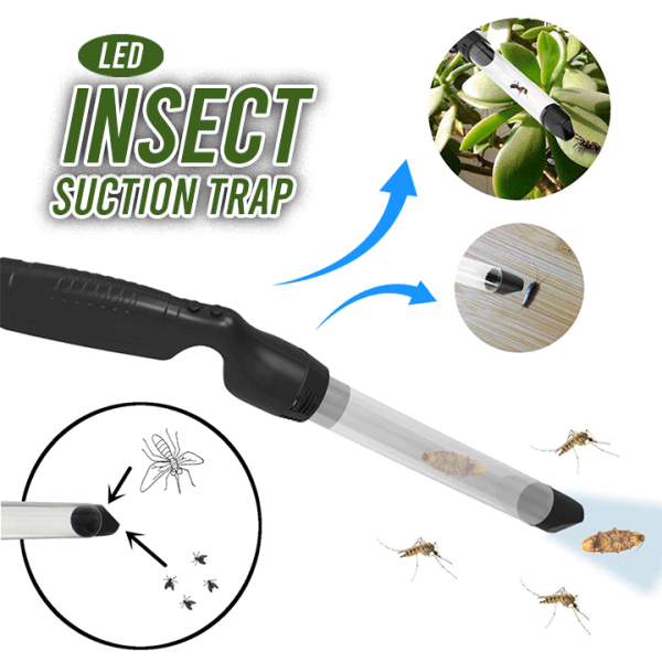 Eco-friendly Portable Battery Operated Insect Vacuum Sucker Stick Handheld Critter Catcher Wand for Pest Control - Image 6