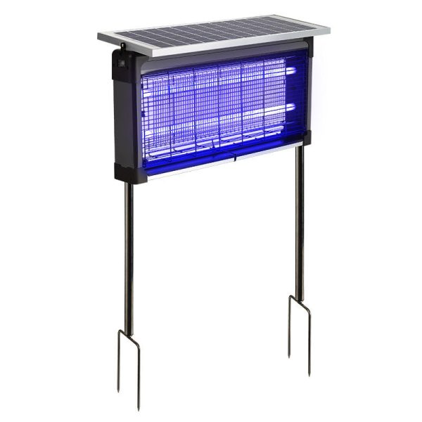 Large-Size Outdoor Solar Mosquito Killer Light Trapping Fly Catcher, Automatic Mosquito Lamp for Outdoor Yards & Parks - Image 2