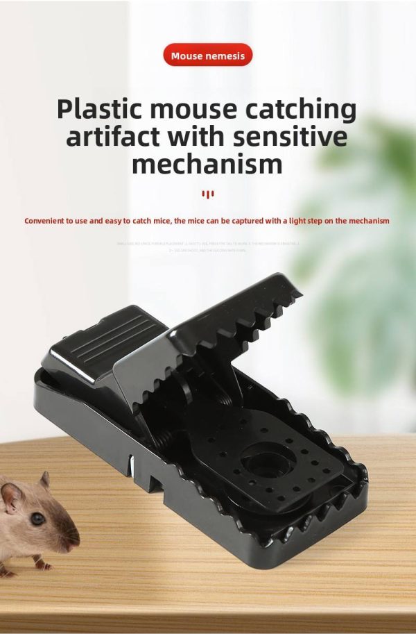 Hot Sell Reusable Large Eco-Friendly Mouse Steel Snap Trap Rat Killer for Farm and Lawn Use - Image 4