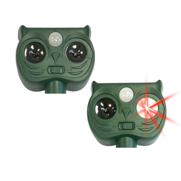 Top-Sold Eco-Friendly Solar Powered LED Flashing Night Light ABS Material Foxes Wolves Repeller for Orchard Farm Solid State - Image 5