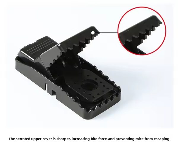 Hot Sell Reusable Large Eco-Friendly Mouse Steel Snap Trap Rat Killer for Farm and Lawn Use - Image 5