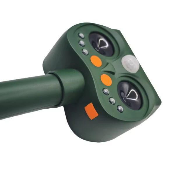 OMNI CATCH Easily Installation Modes Adjustable Alarm Led Flashing Solar Powered Ultrasonic Animal Pest Repeller - Image 3
