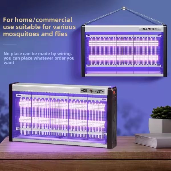 New Arrival Dual-Light Energy-Saving Silent Insect-Killing Electric Lamp Uv Light Mosquito Killer Lamp for Indoor - Image 4