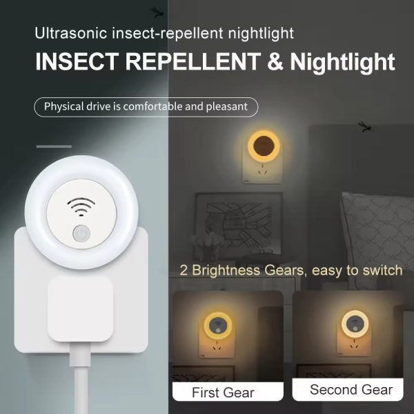 Top Selling Baby-Friendly Harmless Portable Multi-Functions Night Light Ultrasonic Repeller Anti Mice Ants Mosquitos - Image 4