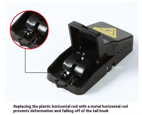 Hot Sell Reusable Large Eco-Friendly Mouse Steel Snap Trap Rat Killer for Farm and Lawn Use - Image 6
