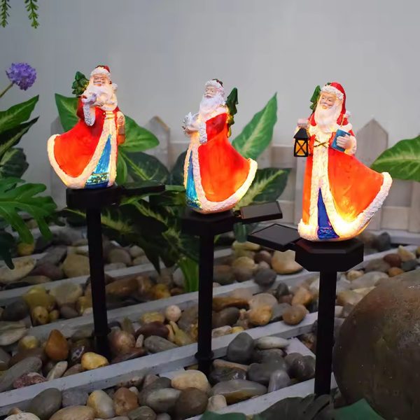 Outdoor Waterproof Garden Decoration Halloween Decoration Props LED Candle Decoration Skull Lamp Candle Lamp - Image 5