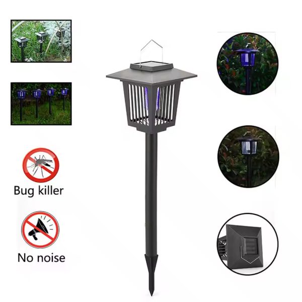 Outdoor Solar-Powered Insect Mosquito Killer Ultraviolet Mosquito Killer Lamp for Garden - Image 5