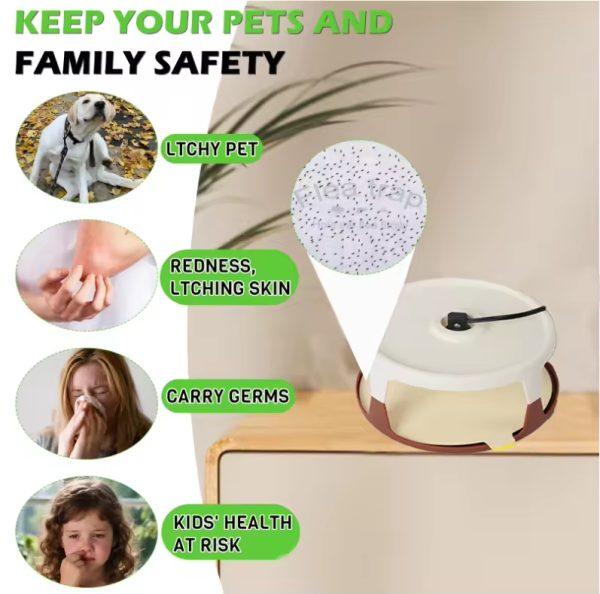 High Quality Harmless Smart Pest Control Cockroach Mosquito Killer Sticky Dome Flea Trap Suitable for Homeheld - Image 4