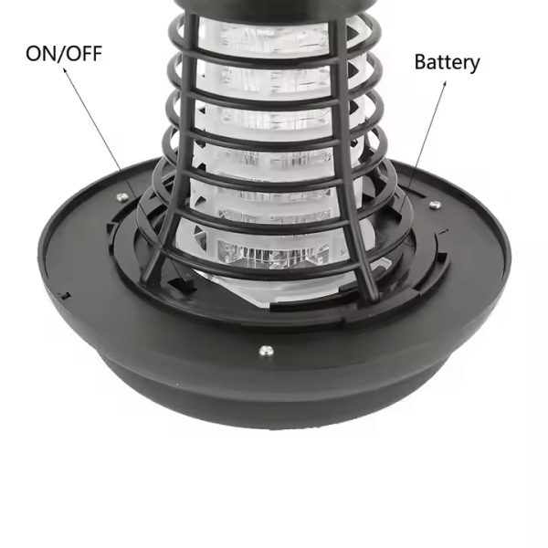 High Waterproof Eco-Friendly Decorated Solar Powered Garden Night Lamp Uv Light Mosquito Killer for Garden Park Green Belt - Image 6