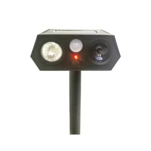 Waterproof Intelligent Easily Installed Solar Powered Ultrasonic Wild Animal Repeller for Elephants Monkeys